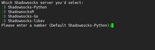 CentOS 7安装shadowsock（一键安装脚本）详解